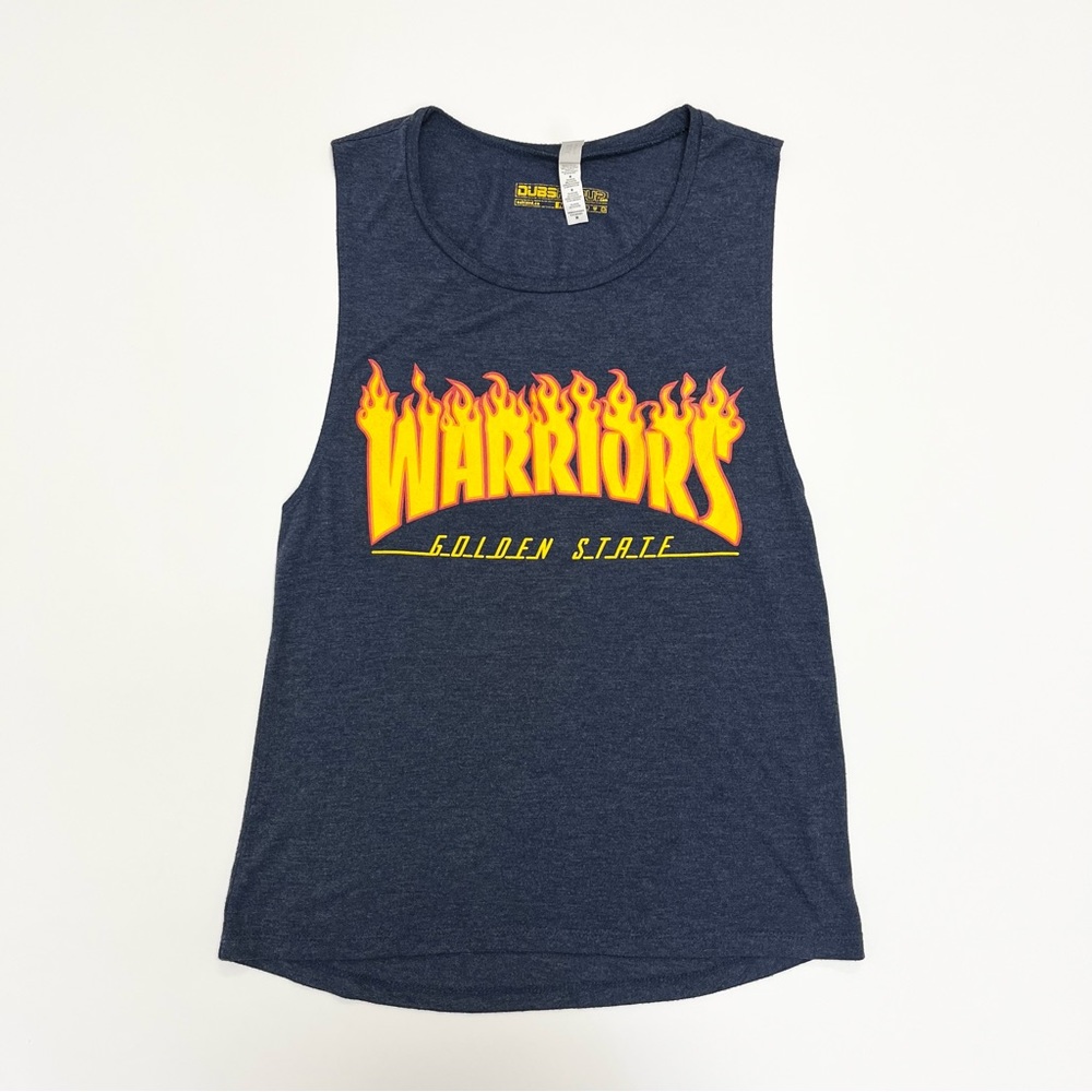 DUBS Pop Up Golden State Warriors Tank Top - Picture 8 of 8